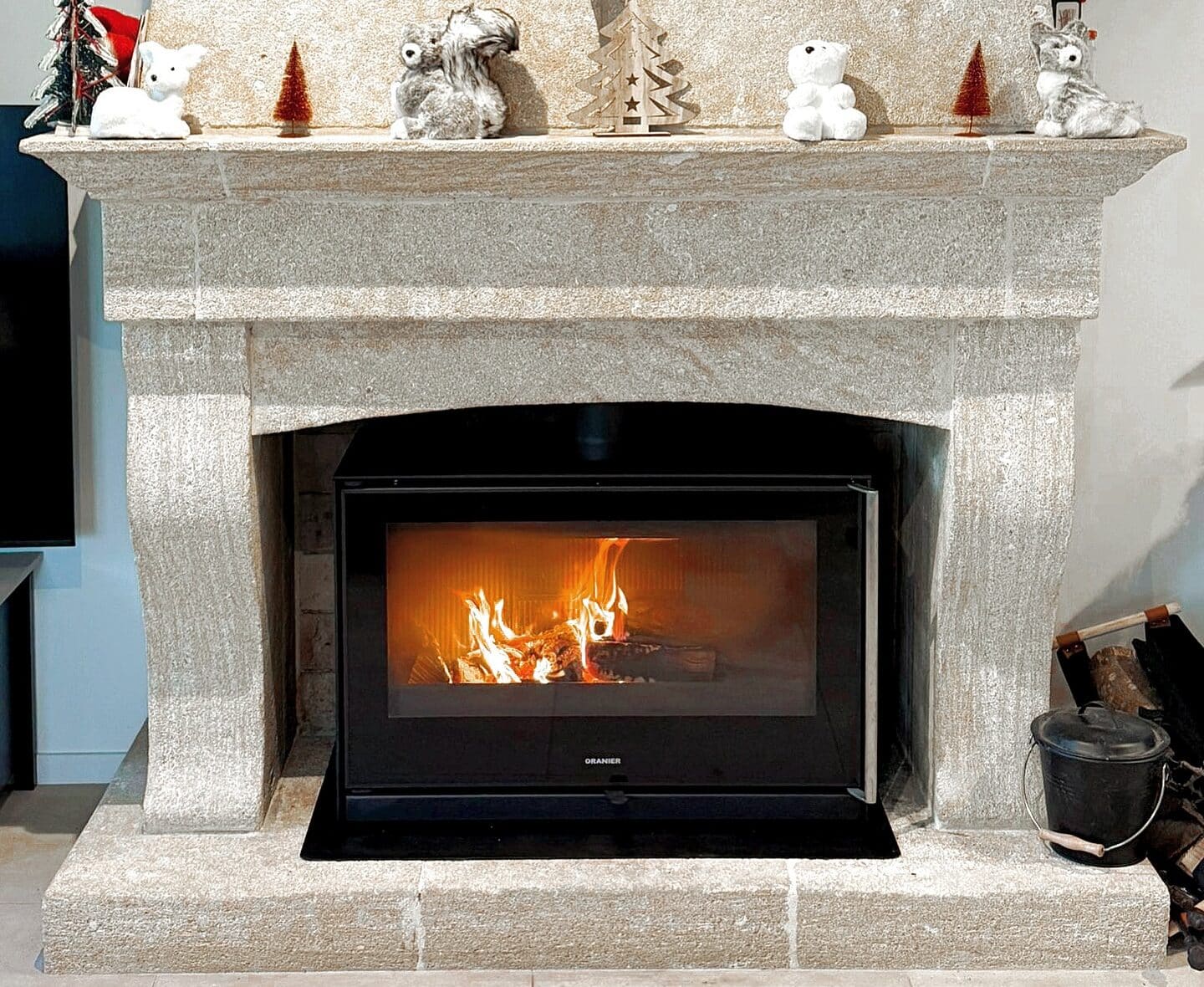 cheminée design