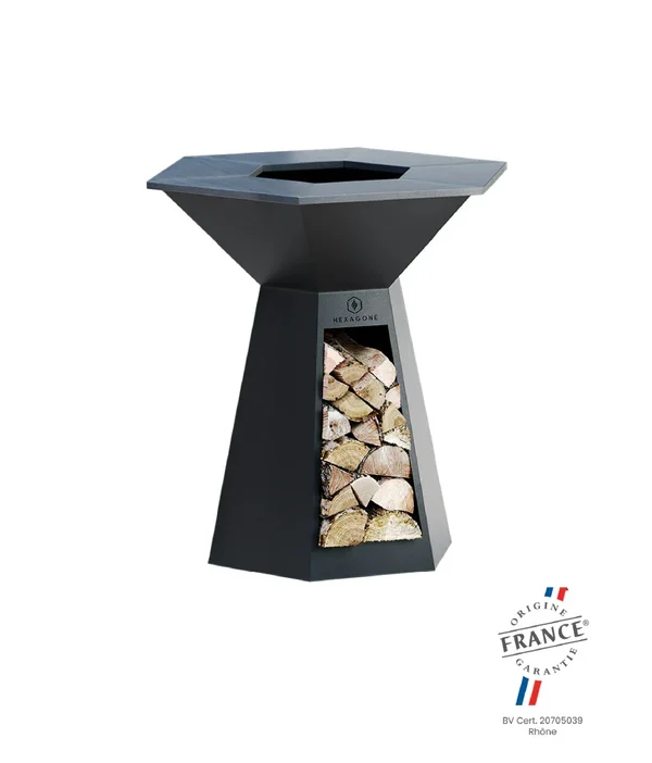 Brasero-Plancha Festin Noir 105